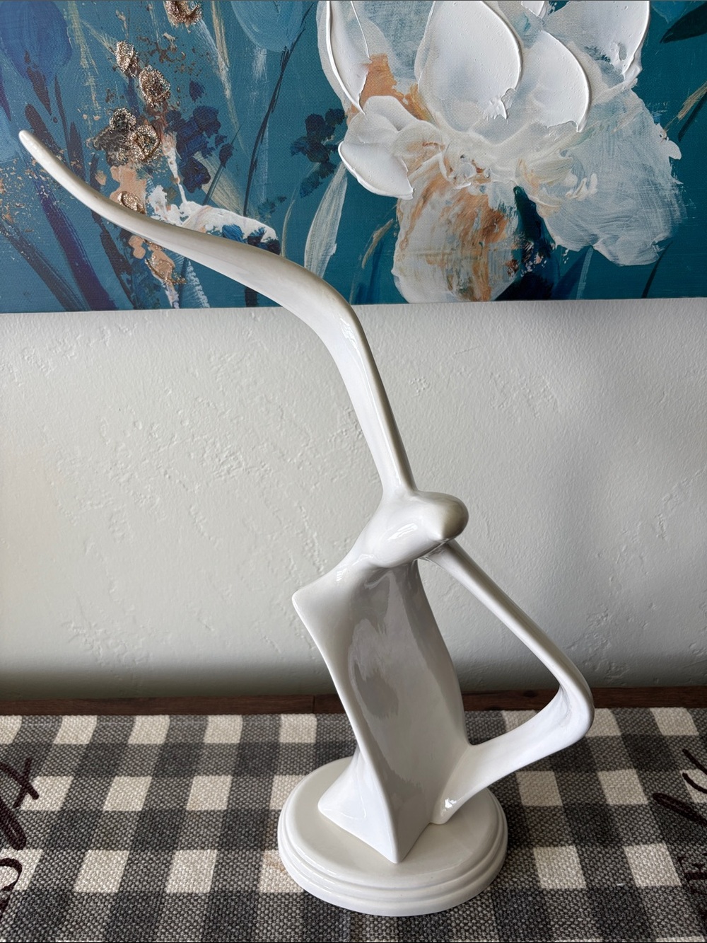 Midcentury Seagull in Flight Sculpture